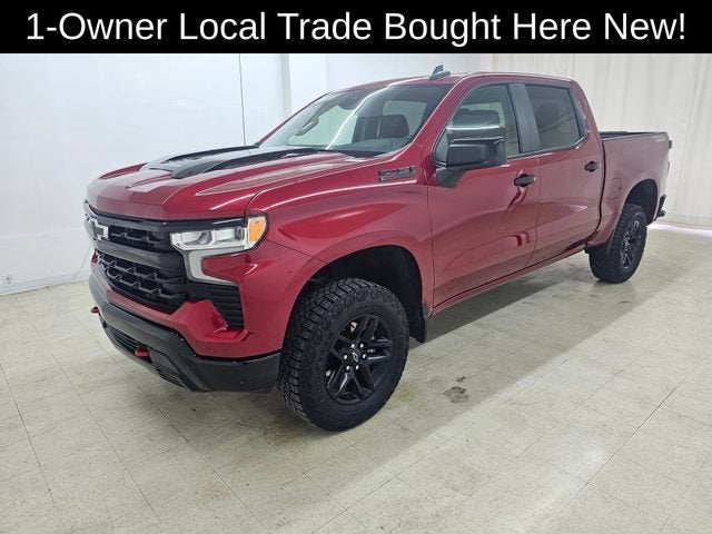 2024 Chevrolet Silverado 1500 LT Trail Boss in Radiant Red Tintcoat — front three-quarter view